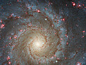 Hubble Gazes into M74