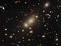 A clear view of a galaxy cluster