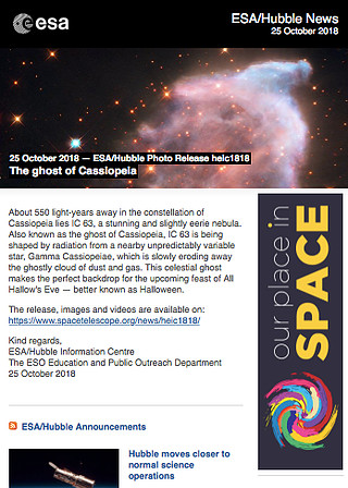 ESA/Hubble Photo Release heic1818 - The ghost of Cassiopeia