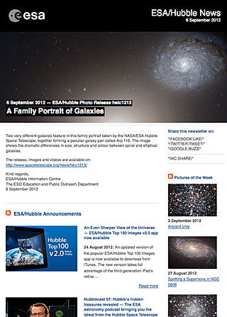 ESA/Hubble Photo Release heic1213 - A Family Portrait of Galaxies