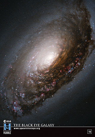 Sticker 15: The Black Eye Galaxy (SOLD OUT)