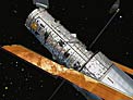 The NASA/ESA Hubble Space Telescope, old solar panels