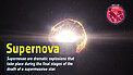Word Bank: Supernova